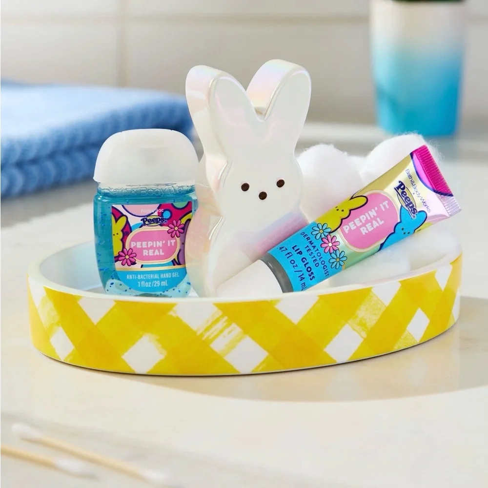 Bath & Body Works x PEEPS Marshmallow Bunny Body Care Tray